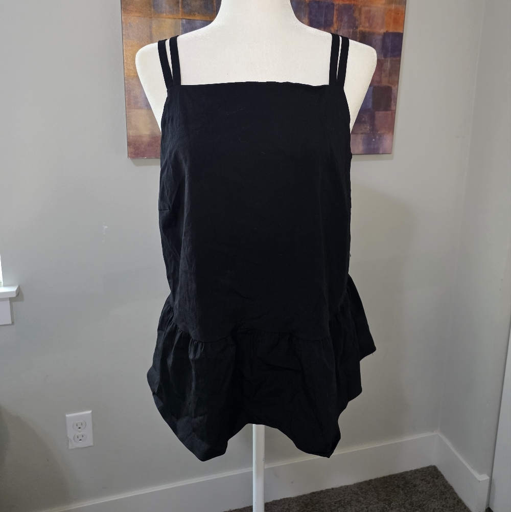 Inc tie back blouse